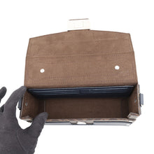 Load image into Gallery viewer, FENDI Baguette Soft Trunk Brown/Navy7VA565AQWHF1O8P PVC Leather
