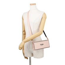 Load image into Gallery viewer, FENDI Boxed Horizontal Shoulder Bag Pink8BT340ADP6F1CN7 Leather
