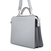 Load image into Gallery viewer, FENDI Peekaboo Icy You Gray7VA529AFC3 Leather Size Medium
