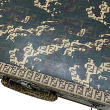 Load image into Gallery viewer, FENDI Vintage Camouflage Carry Case Beige/Camouflage7VV06000XLMF0DRZ PVC Leather
