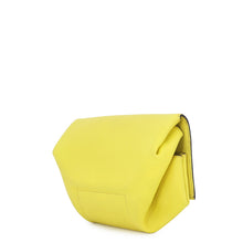 Load image into Gallery viewer, HERMES Opli Clutch Bag Lime Chevre Myzore Goatskin
