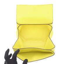 Load image into Gallery viewer, HERMES Opli Clutch Bag Lime Chevre Myzore Goatskin
