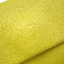 Load image into Gallery viewer, HERMES Opli Clutch Bag Lime Chevre Myzore Goatskin
