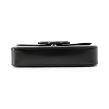 Load image into Gallery viewer, CELINE Cuill Triomphe Clutch ChainShoulder Bag Black Leather

