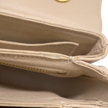 Load image into Gallery viewer, CELINE C Medium Quilted ChainShoulder Bag Beige187253BFC Leather
