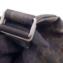 Load image into Gallery viewer, CELINE Macadam Pattern Crossbody Bag - The Dancing Kid Collection Black/Brown/Multicolor Leather
