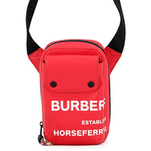Load image into Gallery viewer, BURBERRY Cross Body Bag Red/Black/White8036889 PVC
