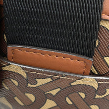 Load image into Gallery viewer, BURBERRY TB logo Shoulder Bag Brown/Beige/Black8022202 PVC Leather

