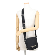 Load image into Gallery viewer, BURBERRY Shoulder Bag Black8066111 Nylon Leather
