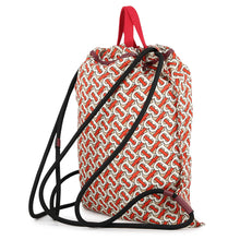 Load image into Gallery viewer, BURBERRY TB Logo Backpack Beige/Orange/White8010741 Nylon
