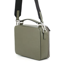 将图像加载到图库查看器中，PRADA Brique 2WAYBag Khaki2VH069 Saffiano LeatherLeather
