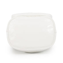 Load image into Gallery viewer, PRADA BucketShoulder Bag White1BH038 Patent Leather
