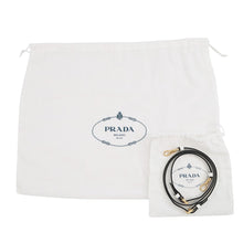 Load image into Gallery viewer, PRADA BucketShoulder Bag White1BH038 Patent Leather
