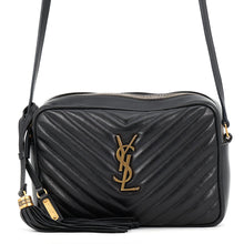 Load image into Gallery viewer, SAINT LAURENT PARIS Lu Camera Bag Shoulder Bag Black520534 Leather
