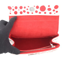 将图像加载到图库查看器中，LOUIS VUITTON LVxYK Cluny White/RedM21722 Epi Leather Infinity Dot Size MINI
