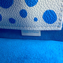 Load image into Gallery viewer, LOUIS VUITTON Onthego LVxYKCollaboration Blue/WhiteM46424 Monogram Empreinte Leather Infinity Dot Size PM
