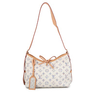 LOUIS VUITTON Carryall NM Off-whiteM24707 Monogram / Jacquard Size PM