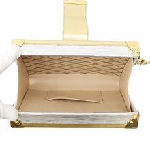 Load image into Gallery viewer, LOUIS VUITTON Petite Malle Silver/GoldM54652 Epi Metallic
