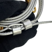 Load image into Gallery viewer, LOUIS VUITTON Petite Malle Silver/GoldM54652 Epi Metallic
