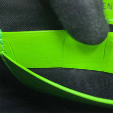 将图像加载到图库查看器中，BALENCIAGA Lucagol Mini Purse Shoulder Bag Neon Green69581423EIY3817 Croco embossed leather Size Mini
