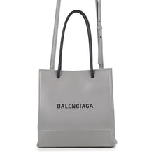 Load image into Gallery viewer, BALENCIAGA Shopping tote Gray5978580AI2N1160 Leather Size XXS
