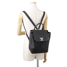 Load image into Gallery viewer, LOUIS VUITTON Lockme Backpack NoirM41815 Grained Calf Leather
