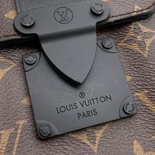 Load image into Gallery viewer, LOUIS VUITTON SPadlock Vertical Wearable Wallet NoirM81522 Monogram Macassar Canvas
