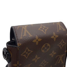 将图像加载到图库查看器中，LOUIS VUITTON SPadlock Vertical Wearable Wallet NoirM81522 Monogram Macassar Canvas
