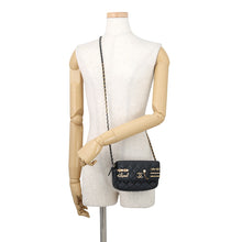 Load image into Gallery viewer, CHANEL Matelasse ChainShoulder wallet BlackAP2508 Lamb
