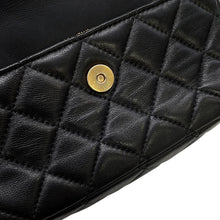 Load image into Gallery viewer, CHANEL Matelasse ChainShoulder wallet BlackAP2508 Lamb
