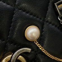 Load image into Gallery viewer, CHANEL Matelasse ChainShoulder wallet BlackAP2508 Lamb
