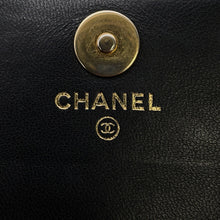 Load image into Gallery viewer, CHANEL Matelasse ChainShoulder wallet BlackAP2508 Lamb
