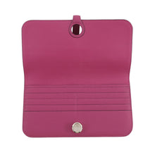 Load image into Gallery viewer, HERMES Dogon Long Rose Purple Togo Leather

