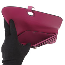 Load image into Gallery viewer, HERMES Dogon Long Rose Purple Togo Leather
