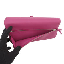 Load image into Gallery viewer, HERMES Dogon Long Rose Purple Togo Leather
