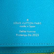 Load image into Gallery viewer, LOUIS VUITTON Zippy wallet Vertical Yellow/BlueM82005 Monogram Playground
