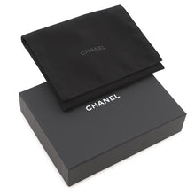 Load image into Gallery viewer, CHANEL Chevron Small Flap Compact Wallet BlackAP5202 Caviar Leather
