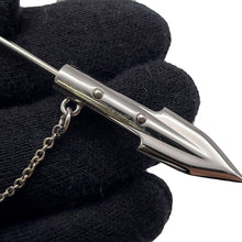 将图像加载到图库查看器中，LOUIS VUITTON Arrow FeatherBrooch Silver/Multicolor Metal
