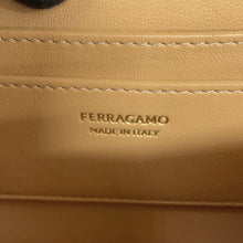 Load image into Gallery viewer, Ferragamo Fiamma Shoulder Bag Light Camel215971 769388 Calf Leather Size XS
