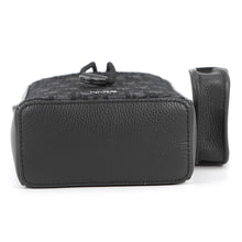 将图像加载到图库查看器中，Dior Oblique Bucket Shoulder Bag Black2LECA594 Canvas Leather
