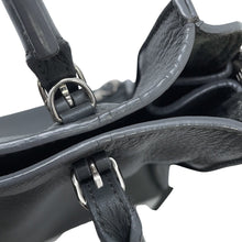 Load image into Gallery viewer, BALENCIAGA Paper Zip-Around 2-Way Bag Gray357333 Leather Size Mini
