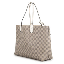 Load image into Gallery viewer, GUCCI GG Supreme Reversible Tote Beige/Ivory368568 GG Supreme Leather
