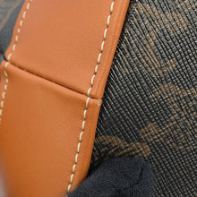 Load image into Gallery viewer, CELINE Triomphe Cabas Tote Bag Tan115072CAS.04LU PVC Leather Size Medium
