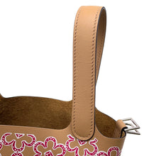 将图像加载到图库查看器中，HERMES Picotin Lock Lucky Daisy Chai/Rose/White Swift Leather Size micro
