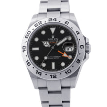 将图像加载到图库查看器中，ROLEX Explorer II W42mm Stainless Steel Black Dial216570
