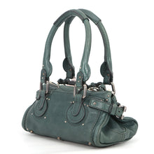将图像加载到图库查看器中，Chloe Mini Paddington Green Leather
