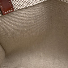 将图像加载到图库查看器中，Chloe Woody 2WAY Bag Small Beige/BrownCHC22AS397I2690U Canvas Leather
