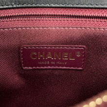 Load image into Gallery viewer, CHANEL Chevron ChainShoulder Black Leather
