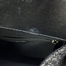 将图像加载到图库查看器中，CHANEL Chain one belt Black/Dark Brown/Multicolor Tweed Leather
