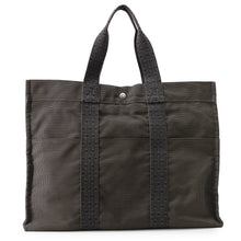 Load image into Gallery viewer, HERMES Her Line Tote Gray Canvas Size GM
